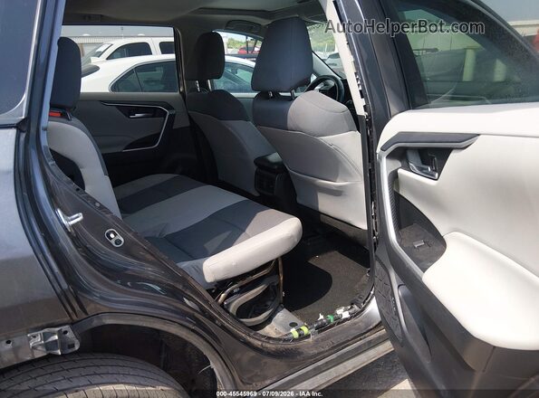2T3RWRFV3KW008704 2019 TOYOTA RAV4 HYBRID Gray Vista de la etiqueta del VIN