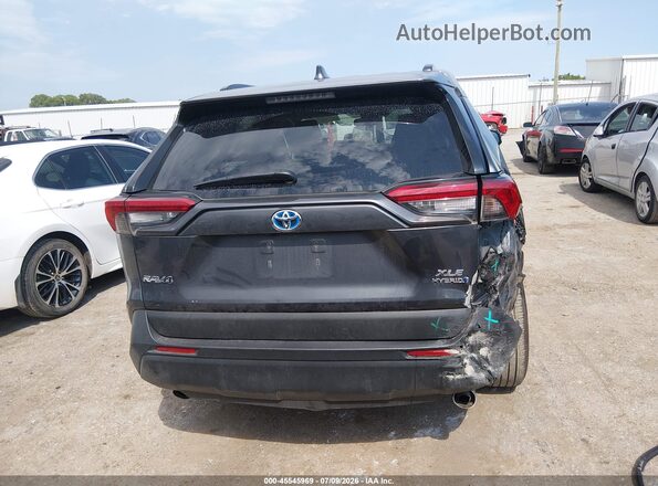 2T3RWRFV3KW008704 2019 TOYOTA RAV4 HYBRID Gray 