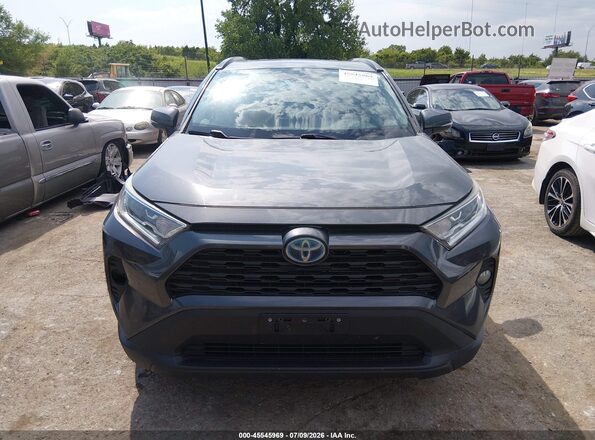 2T3RWRFV3KW008704 2019 TOYOTA RAV4 HYBRID Gray Vista interior trasera