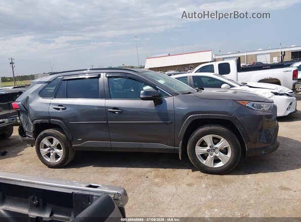 2T3RWRFV3KW008704 2019 TOYOTA RAV4 HYBRID Gray Vista interior de 360 grados