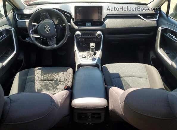2T3RWRFV3LW059976 2020 TOYOTA RAV4 Gray Вид панелі приладів