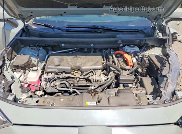 2T3RWRFV3LW059976 2020 TOYOTA RAV4 Gray Вид підкапотного простору