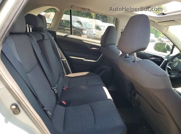 2T3RWRFV3LW059976 2020 TOYOTA RAV4 Gray Вид задньої частини салону