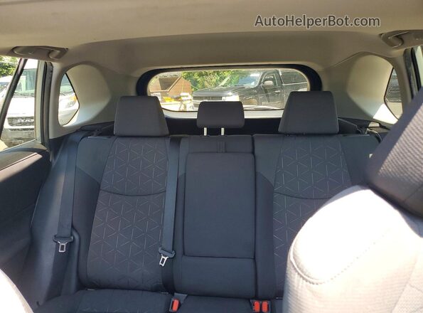 2T3RWRFV3LW059976 2020 TOYOTA RAV4 Gray Вид задніх сидінь