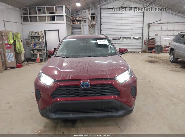 2T3RWRFV3RW246918 2024 TOYOTA RAV4 HYBRID Red Vista del cuadro de instrumentos