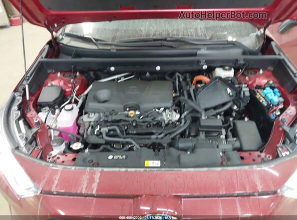 2T3RWRFV3RW246918 2024 TOYOTA RAV4 HYBRID Red Vista trasera