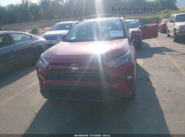 2T3RWRFV4MW125808 2021 TOYOTA RAV4 HYBRID Red Սարքավորումների վահանակի տեսք