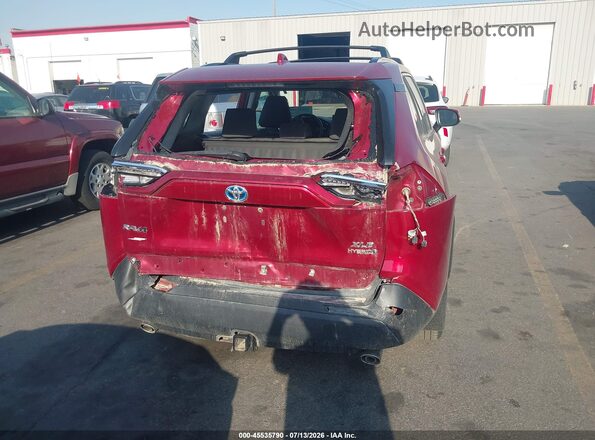 2T3RWRFV4MW125808 2021 TOYOTA RAV4 HYBRID Red 