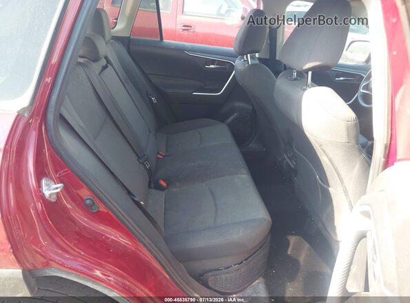 2T3RWRFV4MW125808 2021 TOYOTA RAV4 HYBRID Red VIN կոդի պիտակի տեսք