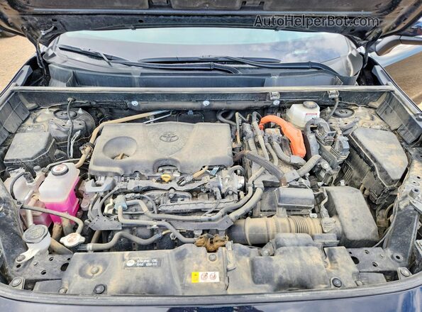 2T3RWRFV4RW236107 2024 TOYOTA RAV4 Black Вид підкапотного простору