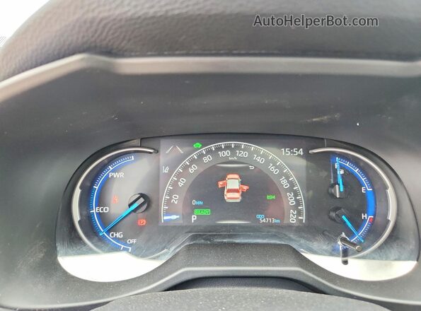 2T3RWRFV4RW236107 2024 TOYOTA RAV4 Black Вид щитка приладів