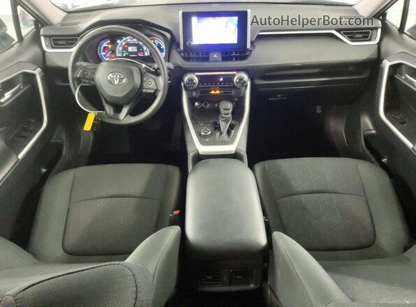 2T3RWRFV4RW242988 2024 TOYOTA RAV4 Gray Вид панелі приладів