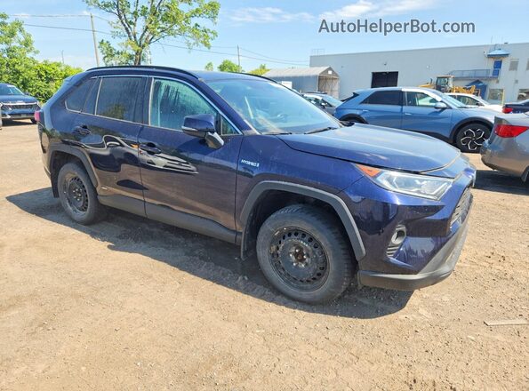 2T3RWRFV5KW002841 2019 TOYOTA RAV4 Blue Delantero derecho