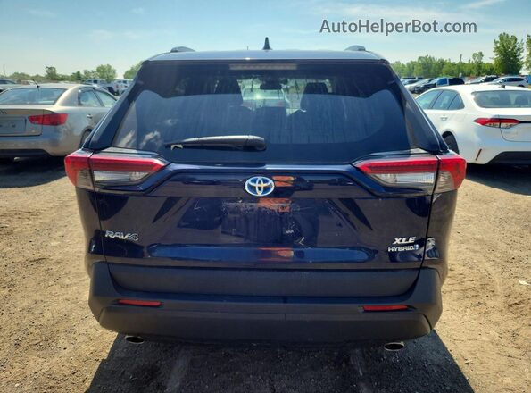 2T3RWRFV5KW002841 2019 TOYOTA RAV4 Blue Vista trasera
