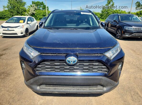 2T3RWRFV5KW002841 2019 TOYOTA RAV4 Blue Vista frontal