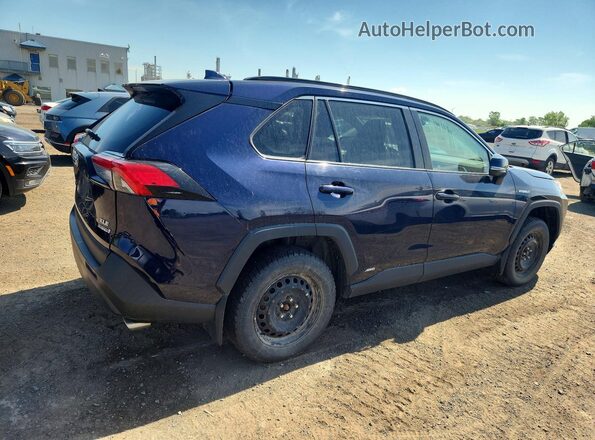 2T3RWRFV5KW002841 2019 TOYOTA RAV4 Blue Trasero derecho