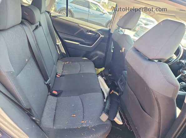 2T3RWRFV5KW002841 2019 TOYOTA RAV4 Blue Vista de los asientos traseros