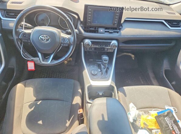 2T3RWRFV5KW002841 2019 TOYOTA RAV4 Blue Vista del salpicadero