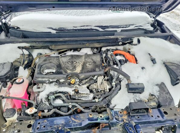 2T3RWRFV5MW111027 2021 TOYOTA RAV4 Синий Вид подкапотного пространства