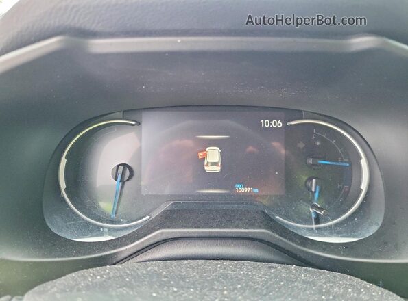 2T3RWRFV5MW111027 2021 TOYOTA RAV4 Синий Вид щитка приборов