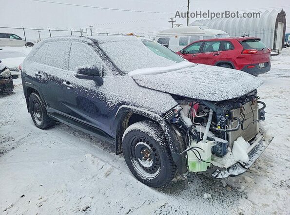 2T3RWRFV5MW111027 2021 TOYOTA RAV4 Синий Передняя правая четверть