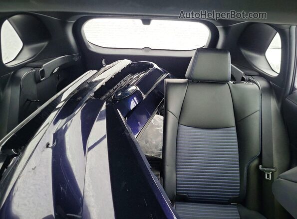 2T3RWRFV5MW111027 2021 TOYOTA RAV4 Синий Вид задних сидений