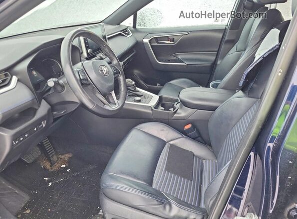 2T3RWRFV5MW111027 2021 TOYOTA RAV4 Синий Вид салона спереди