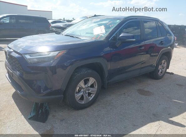2T3RWRFV5NW141405 2022 TOYOTA RAV4 HYBRID Blue Front left