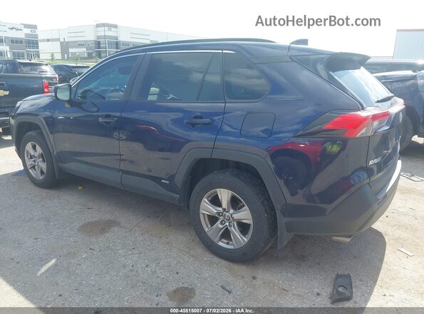 2T3RWRFV5NW141405 2022 TOYOTA RAV4 HYBRID Blue Rear left