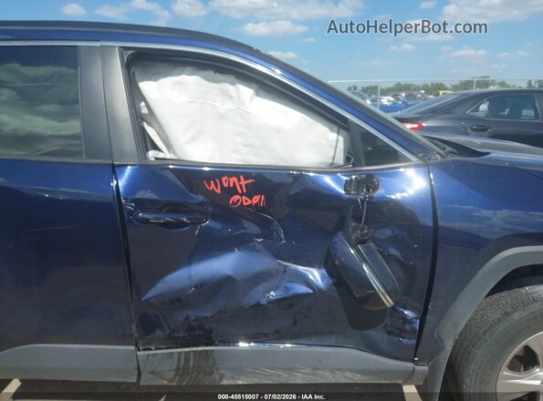 2T3RWRFV5NW141405 2022 TOYOTA RAV4 HYBRID Blue Front interior view