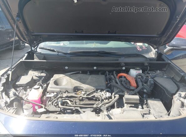 2T3RWRFV5NW141405 2022 TOYOTA RAV4 HYBRID Blue Rear view
