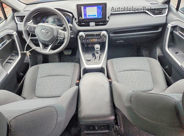2T3RWRFV5RW222975 2024 TOYOTA RAV4 Blue Вид панелі приладів