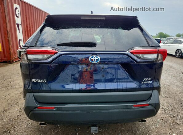 2T3RWRFV5RW222975 2024 TOYOTA RAV4 Blue Вид ззаду