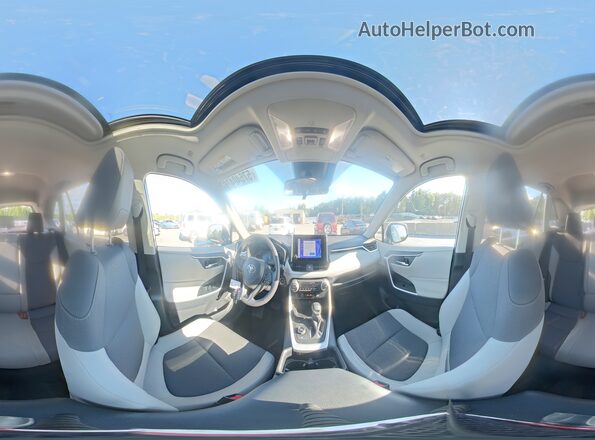2T3RWRFV5SW265637 2025 TOYOTA RAV4 Белый Панорамный вид салона 360°