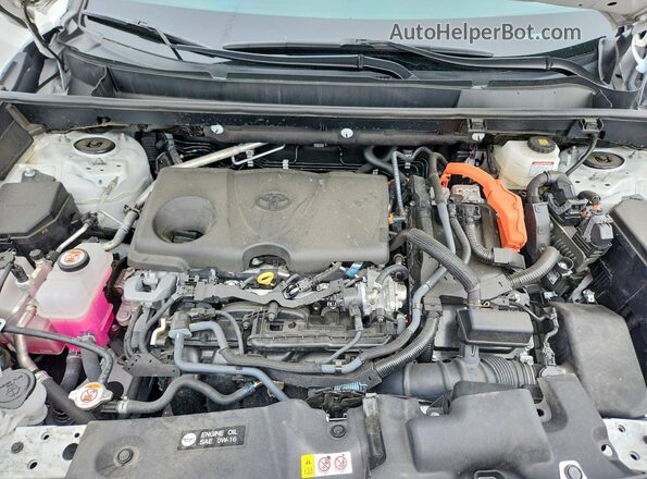 2T3RWRFV5SW270885 2025 TOYOTA RAV4 Белый Вид подкапотного пространства