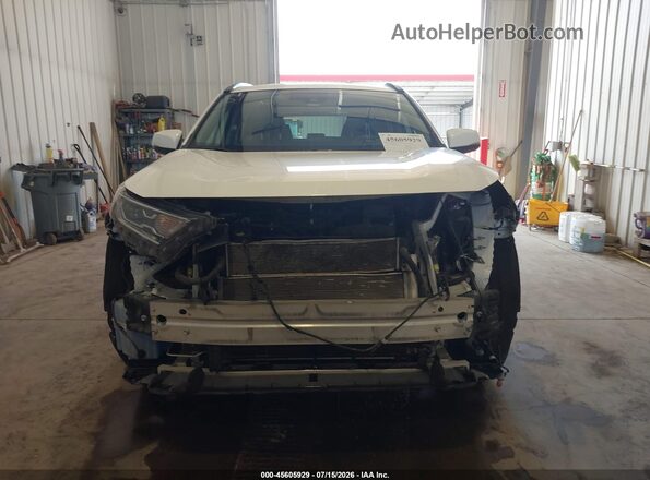 2T3RWRFV6LW076223 2020 TOYOTA RAV4 HYBRID White Widok wnętrza z tyłu