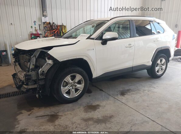 2T3RWRFV6LW076223 2020 TOYOTA RAV4 HYBRID White Przód lewy