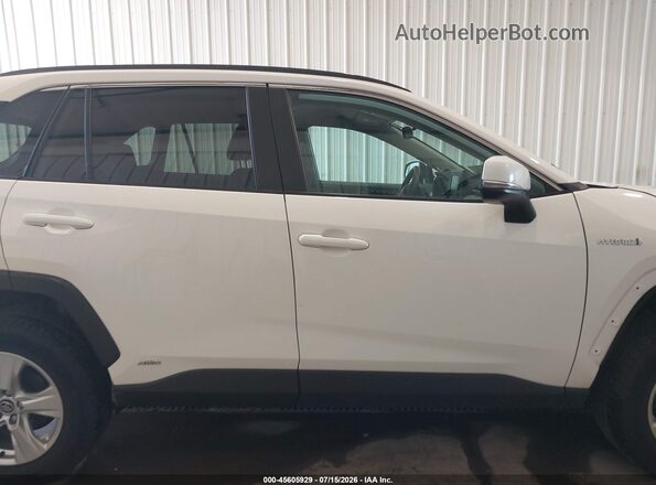 2T3RWRFV6LW076223 2020 TOYOTA RAV4 HYBRID White Widok wnętrza 360 stopni