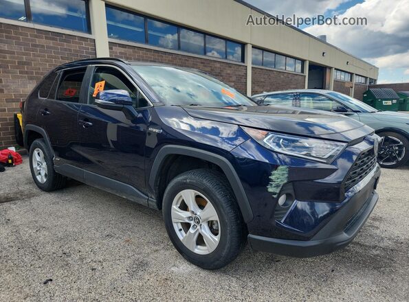 2T3RWRFV6LW092258 2020 TOYOTA RAV4 Blue 360 interior view