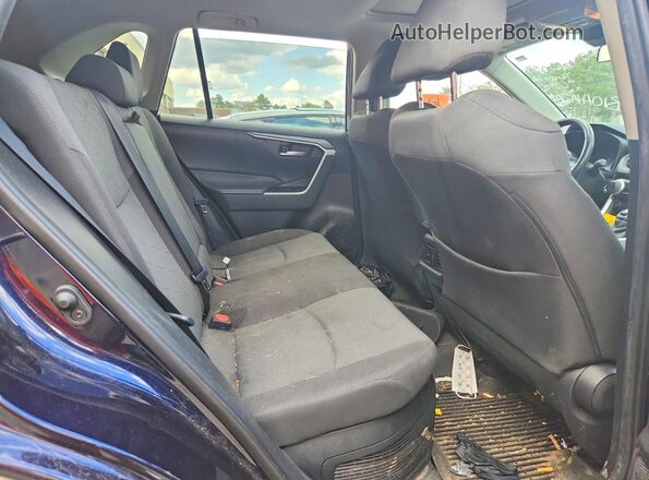 2T3RWRFV6LW092258 2020 TOYOTA RAV4 Blue Rear interior view