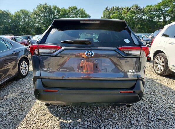 2T3RWRFV6NW141445 2022 TOYOTA RAV4 Серый Вид сзади