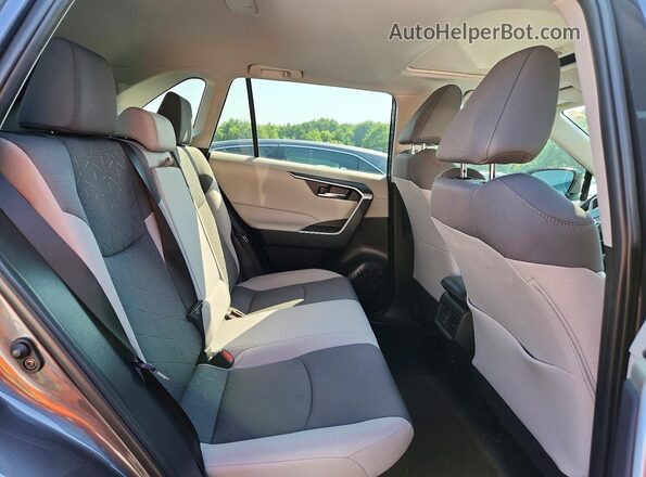 2T3RWRFV6NW141445 2022 TOYOTA RAV4 Серый Вид задней части салона
