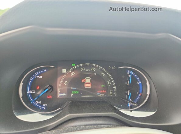 2T3RWRFV6RW222452 2024 TOYOTA RAV4 Серый Вид щитка приборов