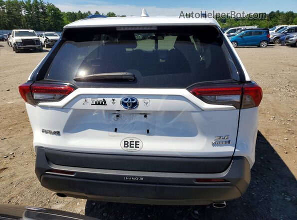2T3RWRFV7LW049807 2020 TOYOTA RAV4 White Vista trasera