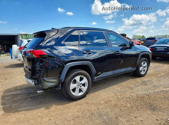 2T3RWRFV7LW065747 2020 TOYOTA RAV4 Black Задня права чверть