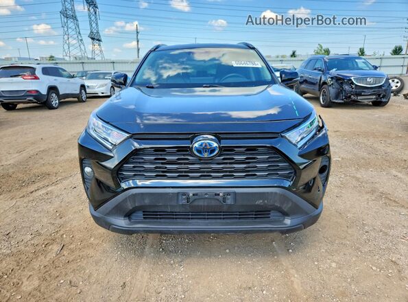 2T3RWRFV7LW065747 2020 TOYOTA RAV4 Black Вид спереду