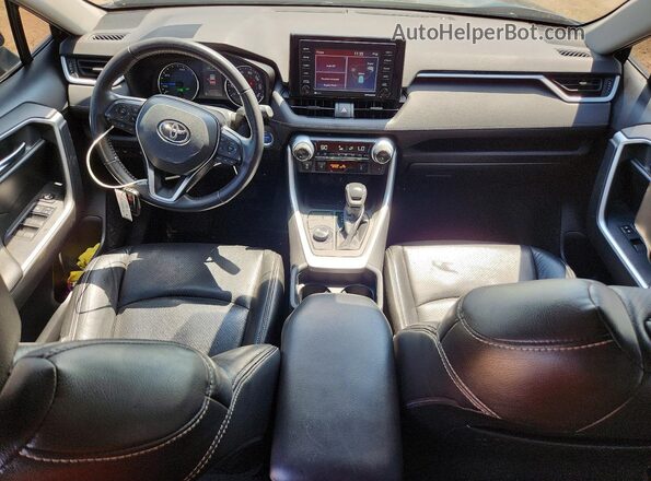 2T3RWRFV7LW065747 2020 TOYOTA RAV4 Black Вид панелі приладів