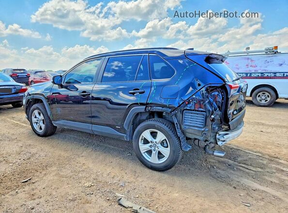 2T3RWRFV7LW065747 2020 TOYOTA RAV4 Black Задня ліва чверть