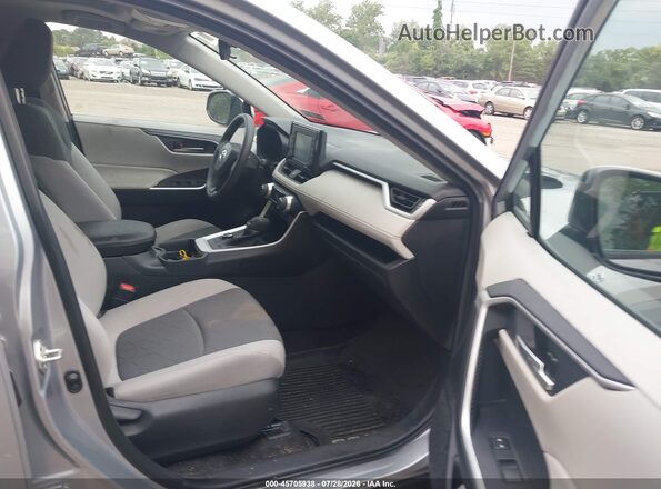 2T3RWRFV7LW091782 2020 TOYOTA RAV4 HYBRID Gray წინა სალონის ხედი