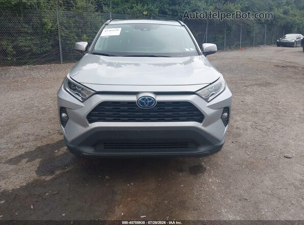 2T3RWRFV7LW091782 2020 TOYOTA RAV4 HYBRID Gray წინა ხედი